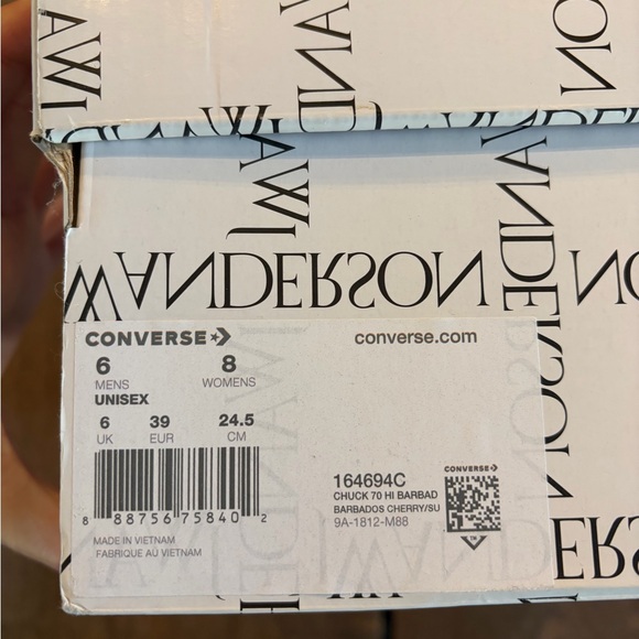 JW Anderson Glitter✨ Converse Sneakers - Picture 5 of 9